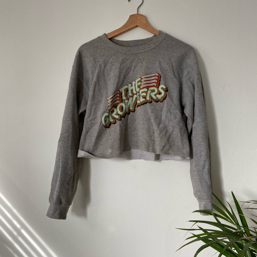 Cropped Growlers Crewneck